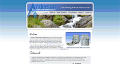 Desktop Screenshot of andersonairwater.com